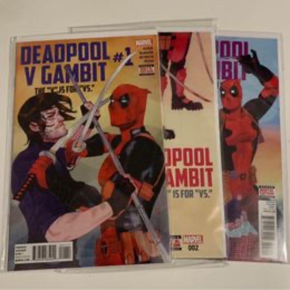 Marvel Deadpool V Gambit comic